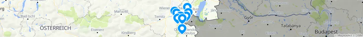Map view for Pharmacies emergency services nearby Forchtenstein (Mattersburg, Burgenland)